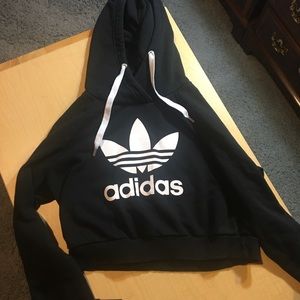 adidas crop hoodie